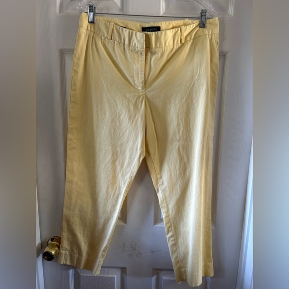 Talbots Yellow Pants - Picture 1 of 8